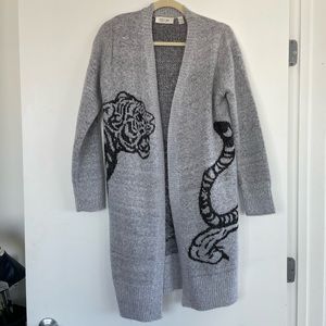 RD Style tiger cardigan size M